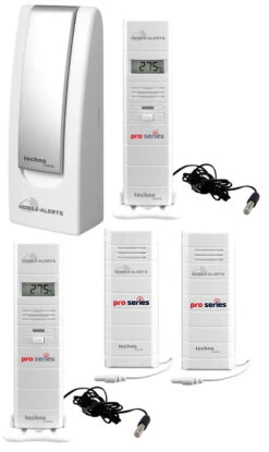 Technoline Mobile Alerts Lebensmittel Überwachung Set Apotheke Kühltruhe Medizin | 14207