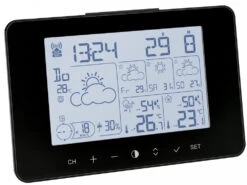 Alternative view of TFA Dostmann Digitale Funkwetterstation TFA 35.1156.01 Meteotime Primo Mit Wettervorhersage Und Außensender | 10938
