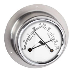 TFA Dostmann Maritim TFA 45.2031.54 Schiffs Thermo-Hygrometer Bootszubehör Edelstahl | 2861